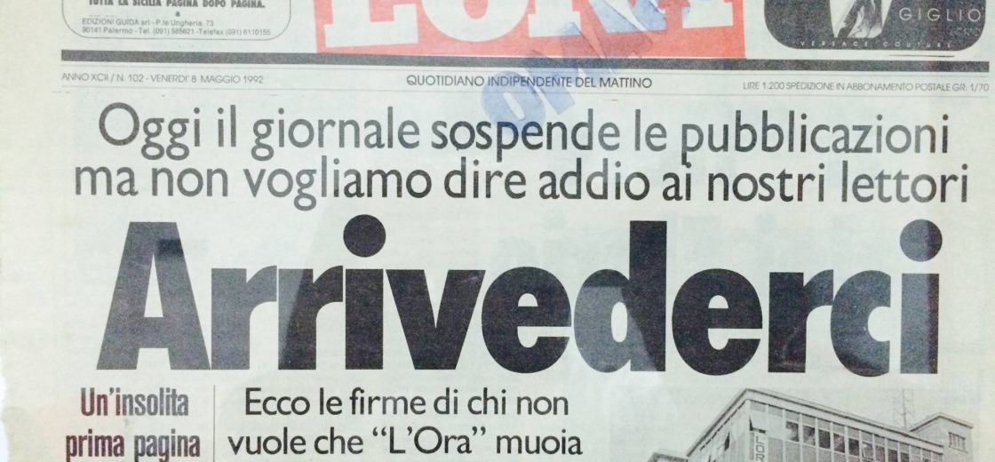 Giornale L'Ora, si inaugura il Cippo Sofia