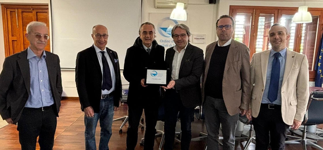Il presidente del Tribunale Morosini in visita all'Ordine
